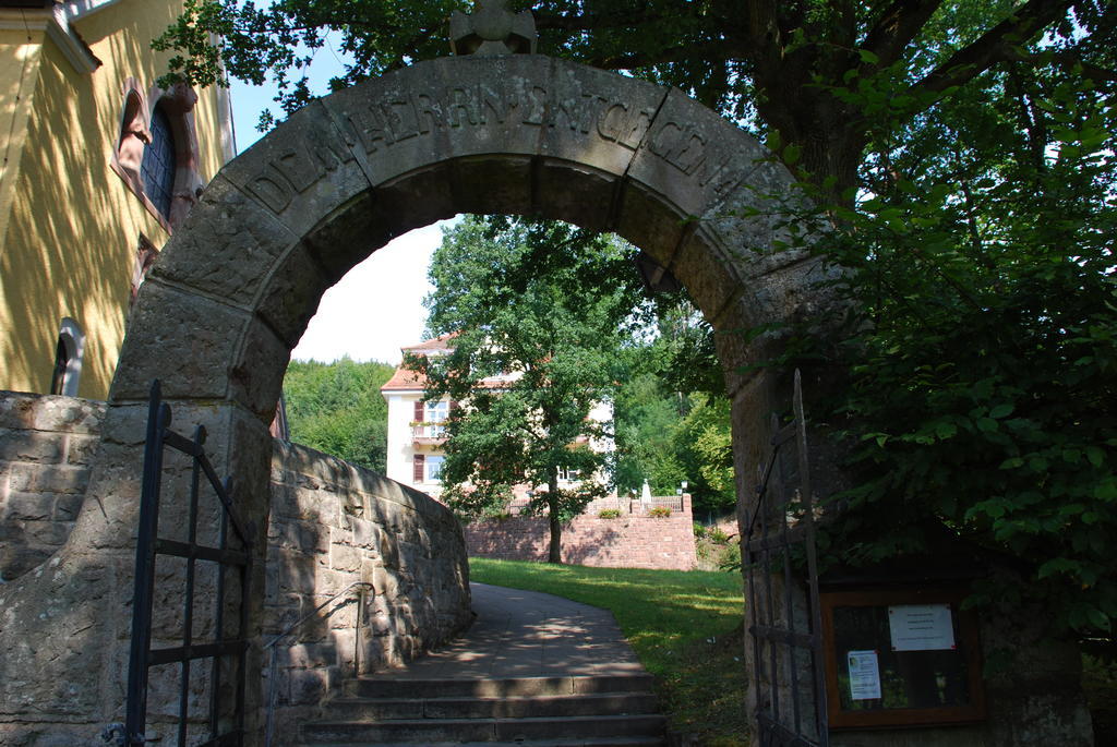 Rhoen Hotel Waldcafe St. Georg Staatsbad Bruckenau Luaran gambar