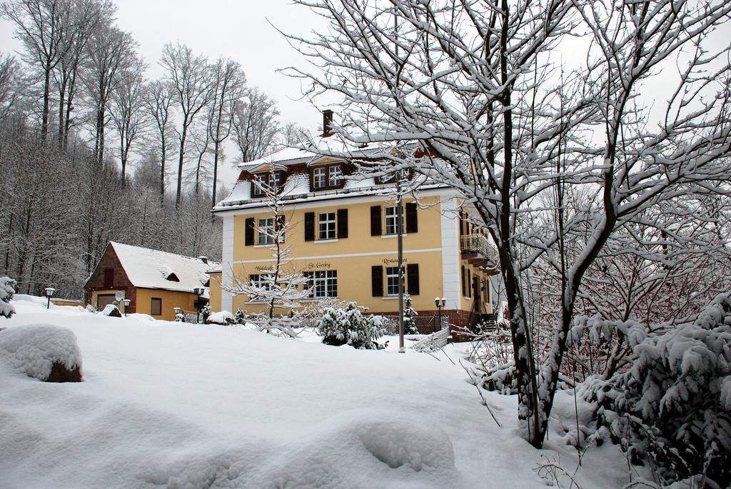 Rhoen Hotel Waldcafe St. Georg Staatsbad Bruckenau Luaran gambar